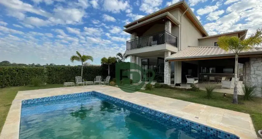Casa com 3 quartos à venda, 314 m² por r$ 3.700.000 - residencial jardim barra do cisne i - americana/sp