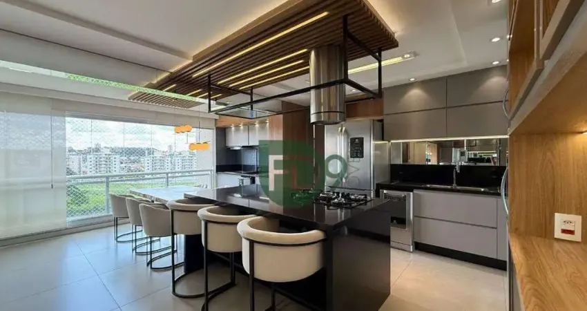 Apartamento com 2 quartos à venda, 121 m² por r$ 1.750.000 - parque residencial nardini - americana/sp