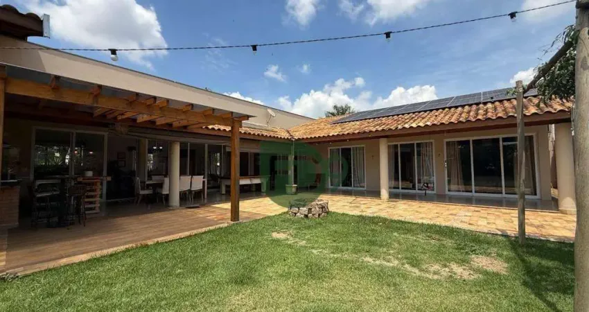 Casa com 4 quartos à venda, 370 m² por r$ 2.500.000 - condomínio estância hipica - nova odessa/sp