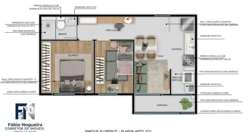 Apartamento para venda em fortaleza, mondubim, 2 dormitórios, 1 banheiro, 1 vaga