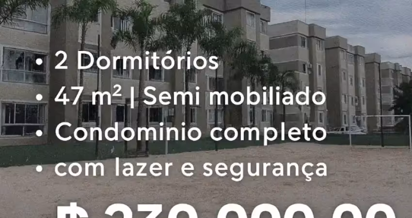 Apartamento com 2 quartos à venda na Avenida Celso Joaquim da Silva, Sertão do Maruim, São José