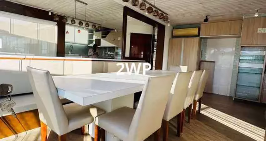 Cobertura 212m2 cond. espaço a residence em sbc 3 suítes 4 vagas e área gourmet