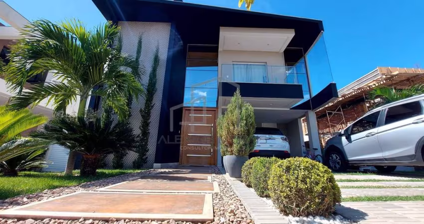 Excelente Mansão Mobiliada com 4 suítes, 7 banheiros, Piscina Aquecida