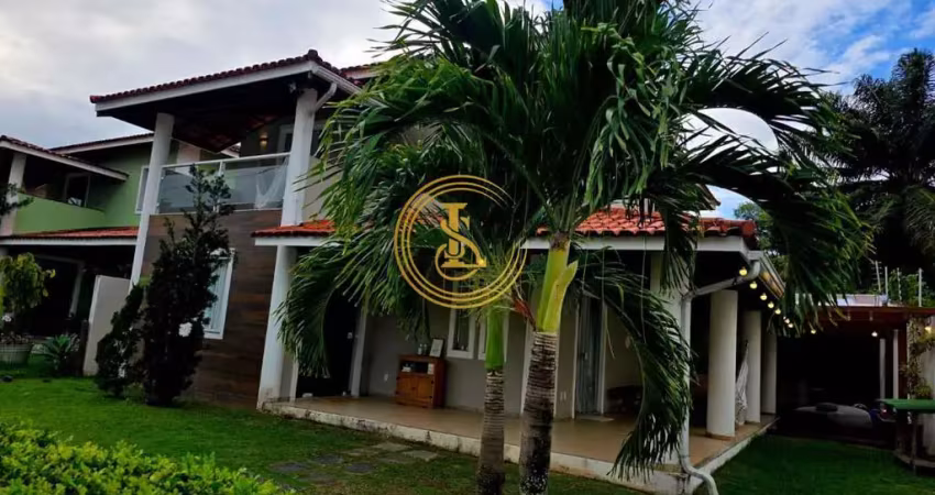 Casa em condomínio para venda em lauro de freitas, buraquinho, 4 dormitórios, 3 suítes, 4 banheiros, 2 vagas