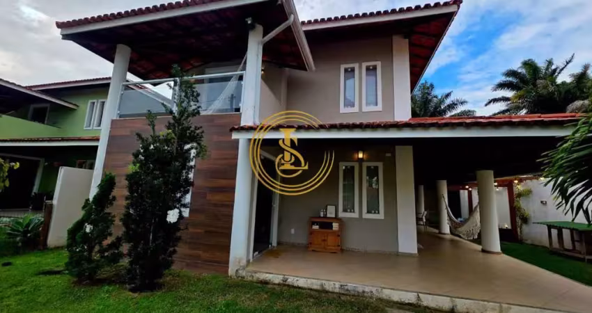 Casa em condomínio para venda em lauro de freitas, buraquinho, 4 dormitórios, 3 suítes, 4 banheiros, 2 vagas