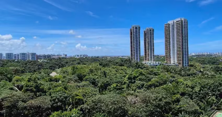 Apartamento  com 4 suites, andar alto, 180m2, vista livre, 3 vagas de garagem localizado no bairro greenville  em patamares, salvador ba
