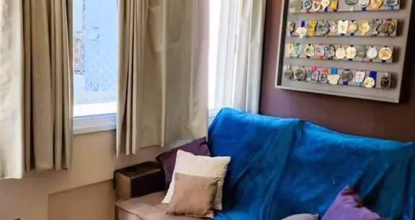 Excelente apartamento 1 dormitório semimobiliado com infra completa na av. indep