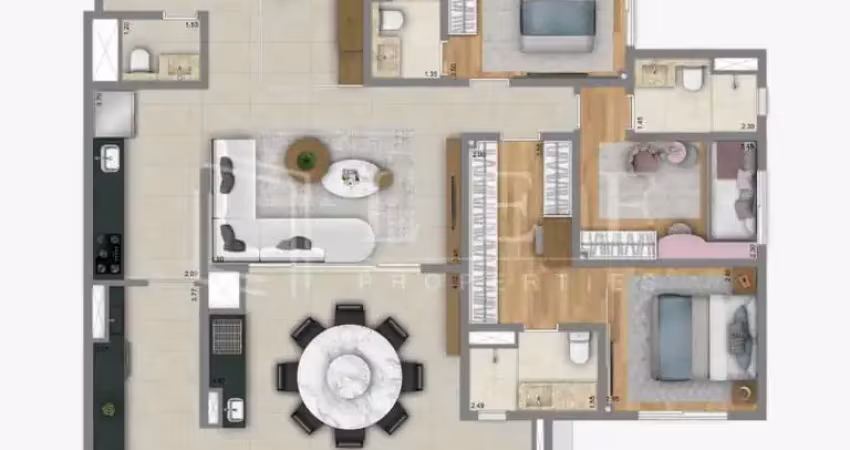 Apartamento com 3 quartos à venda na Rua Coronel Diogo, --, Jardim da Glória, São Paulo