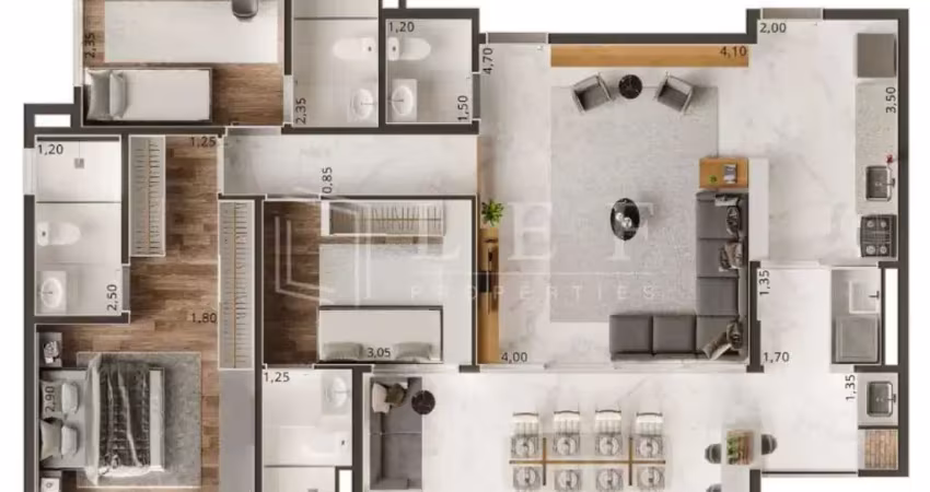 Apartamento com 3 quartos à venda na Rua Marcondes de Andrade, --, Ipiranga, São Paulo
