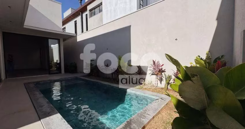 Excelente oportunidade de casa térrea para locação em condomínio fechado