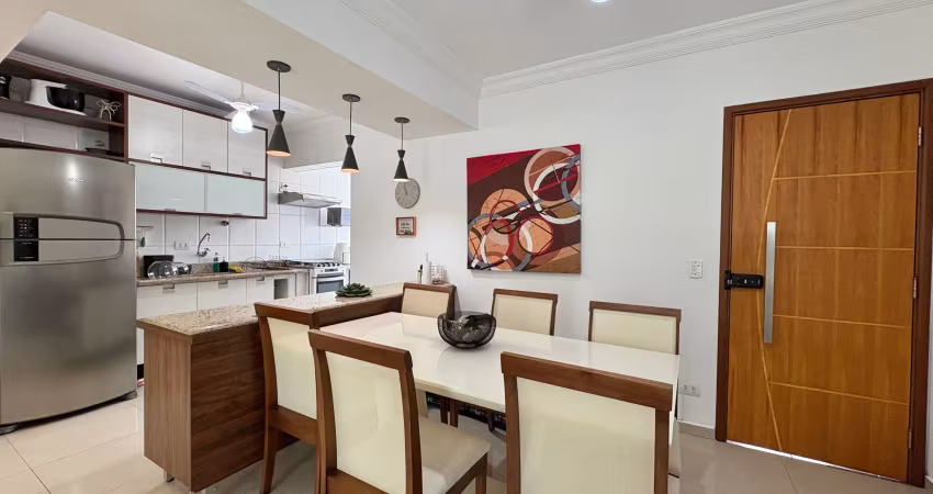 Apartamento próximo à praia, 3 quartos 1 suíte à venda no guarujá.