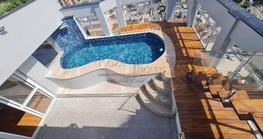 Cobertura com 3 dorms, baeta neves, são bernardo do campo - r$ 2.34 mi, cod: 4912