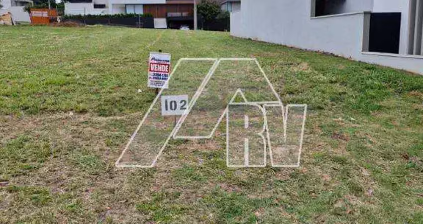 Terreno em condomínio fechado à venda na Rua Maranhão, Jardim América, Marília