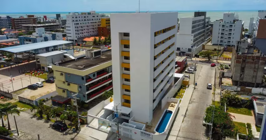 Apartamento para aluguel 2qts a 100m do mar, j oceania - j pessoa/pb