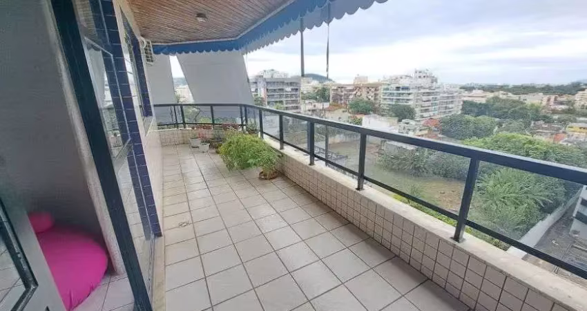 Freguesia apartamento 117m2 - varandão - 3 quartos suíte - lazer