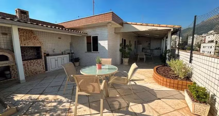 Cobertura freguesia - vista livre - espaço gourmet churrasqueira - 2 vagas