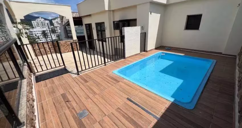 Rua araguaia - cobertura 208m2 - vazia - 4 quartos 2 suites - 2 vagas