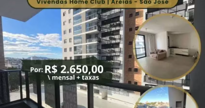 Apartamento com 2 quartos para alugar na Rua Sebastiana Coutinho, 1, Areias, São José