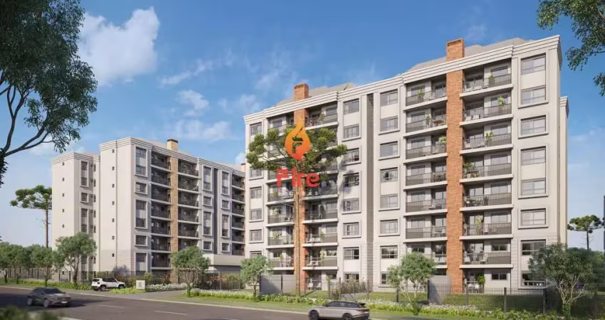 Apartamento para venda em curitiba, hauer, 2 dormitórios, 1 suíte, 2 banheiros, 1 vaga