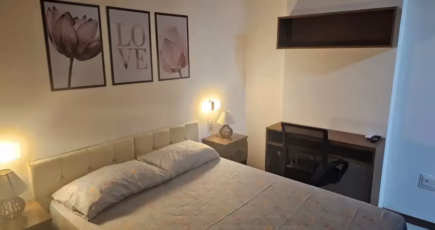 Apartamento mobiliado no condomínio unique aniversário, caminho das árvores