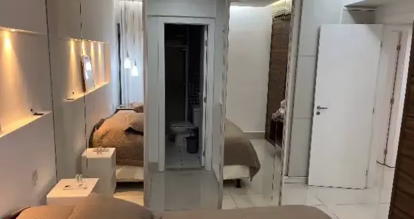 Apartamento em ótima localização, mobiliado no alphaville.