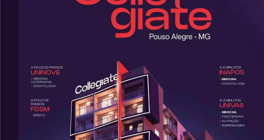 Lançamento! studios modernos com varanda à venda - centro - pouso alegre/mg