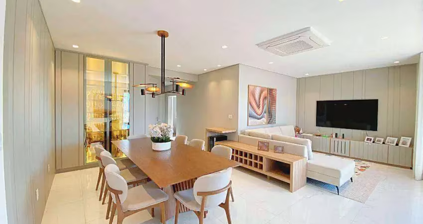 Apartamento de alto padrão com 3 quartos à venda, 134 m² por r$ 1.690.000 - nova pouso alegre - pouso alegre/mg