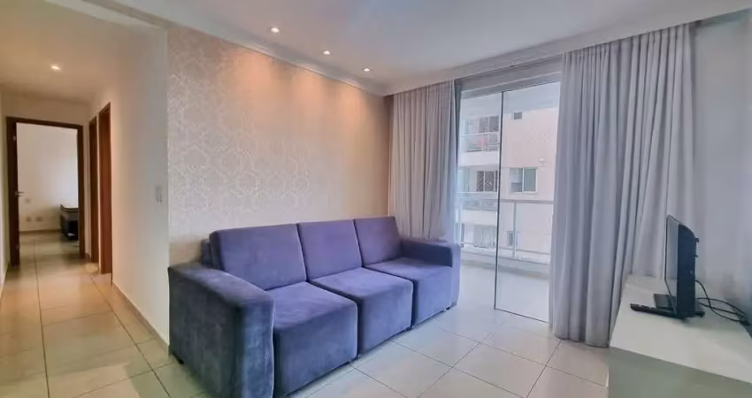 Res. veredas do lago - apartamento para alugar com 2 quartos no setor oeste com closet mobiliado e nascente