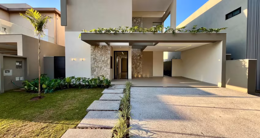 Exclusivo sobrado no residencial alphaville 2, com 3 suítes mais escritório