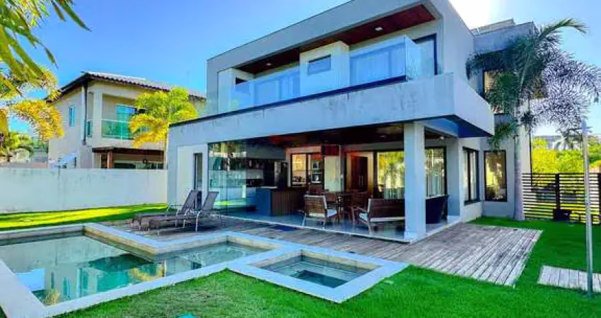Casa com 4 quartos à venda na Rodovia BA-099, 001, Alphaville (Abrantes), Camaçari
