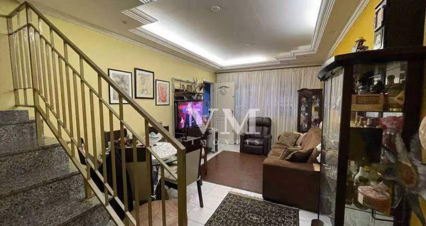 Sobrado com 4 dormitórios à venda, 112 m² por r$ 750.000 - jardim santa clara - guarulhos/sp