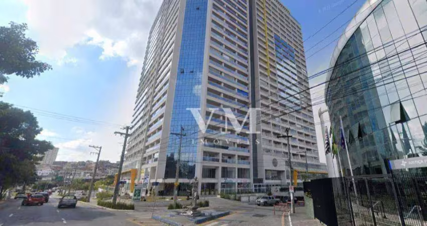 Studio com 1 dormitório para alugar, 38 m² por r$ 3.298/mês - picanço - guarulhos/sp