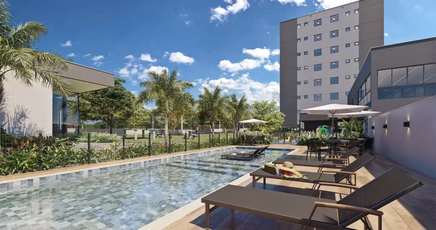 Excelente apartamento e coberturas de 02 quartos com suite e lazer fantástico.