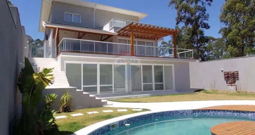 Casa para locação com 4 dormitórios, sendo 3 suítes no condomínio ville de france, itatiba/sp - ao lado do colégio next.