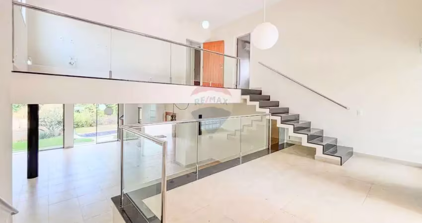 Casa luxo em condomínio 400m² com piscina - jardim paiquere em valinhos/sp