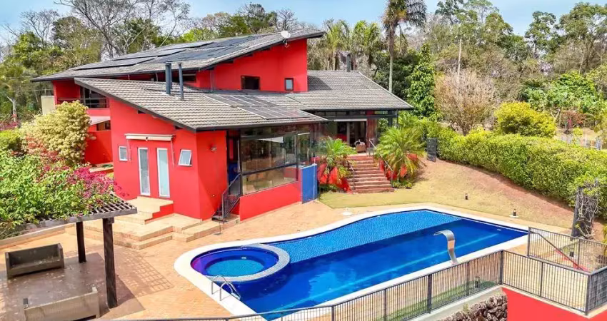 Casa dos sonhos mobiliada, no condomínio vale de santa fé - vinhedo/sp