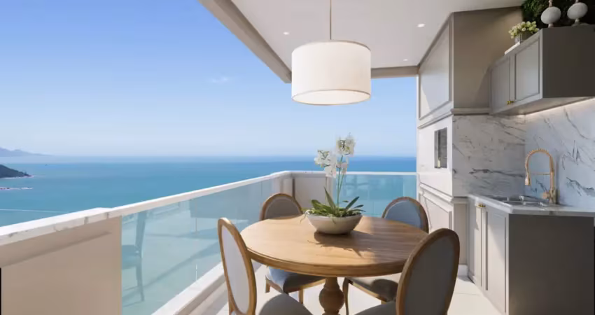 Belíssimo apartamento com vista mar a venda em balneário camboriú/sc
