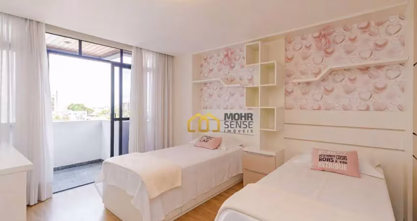 Apartamento duplex com 4 suítes, 3 vagas no Batel, Agua verde em Curitiba