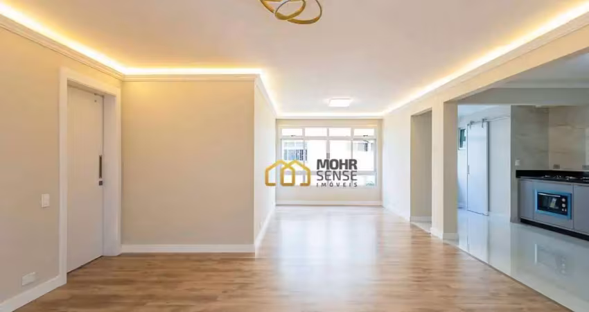 Apartamento à venda, 130 m² por r$ 749.000,00 - centro cívico - curitiba/pr