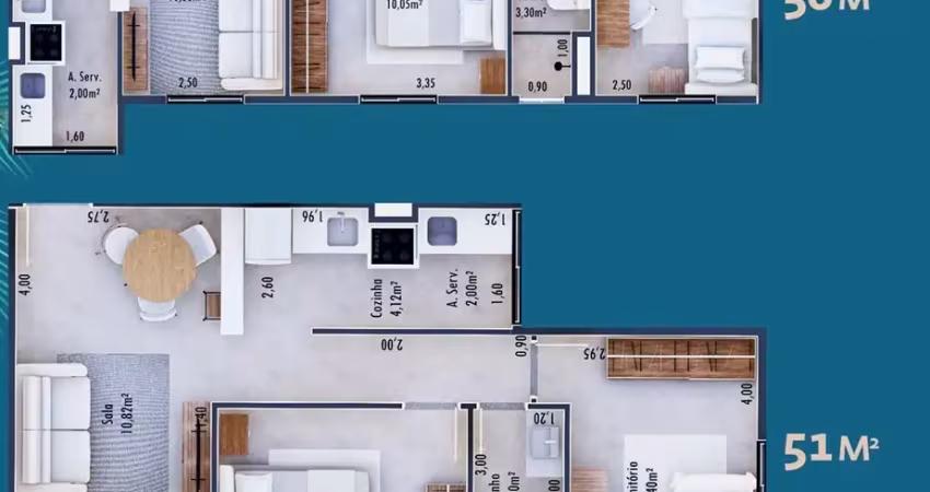 Apto 2 dorm com r$13 mil de entrada, 51m2 1 vaga jardim gaivotas caraguá (prox região central e shopping serramar)