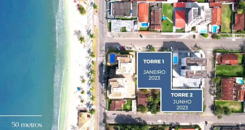 Apto vision  pé na areia vista mar martim de sá caraguá 2 suítes, 67m2, varanda gourmet