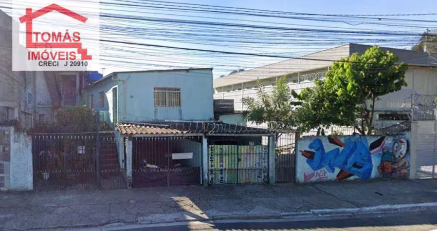 Terreno c/3 casas à venda, 200 m² por r$ 370.000 - jaraguá - são paulo/sp