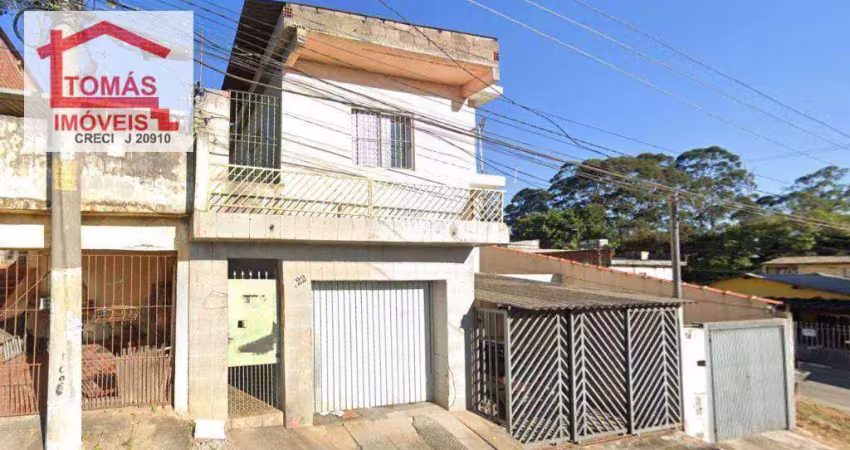 Sobrado com 2 dorms e edícula à venda, 135 m² por r$ 290.000 - jaraguá - são paulo/sp