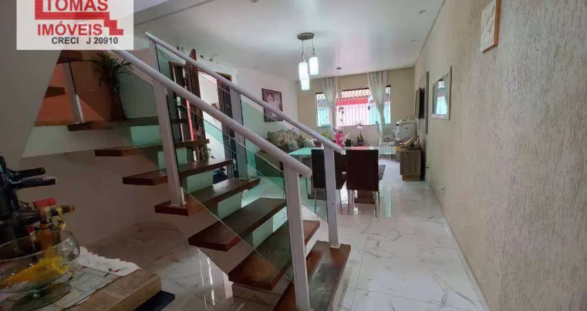 Sobrado com 3 dorms, 5 vagas à venda, 177 m² por r$ 900.000 - res. vista verde - são paulo/sp