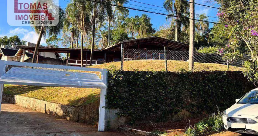 Chácara com 4 dormitórios à venda, 1200 m² por r$ 1.800.000 - chácara jaraguá - são paulo/sp