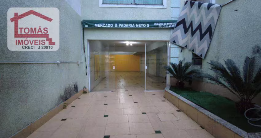 Salão para alugar, 50 m² por r$ 1.380,00/mês - parque taipas - são paulo/sp