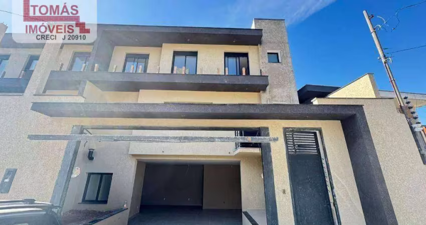 Sobrado novo com 3 dorms 4 vagas à venda, 189 m² por r$ 1.190.000 - parque são domingos - são paulo/sp