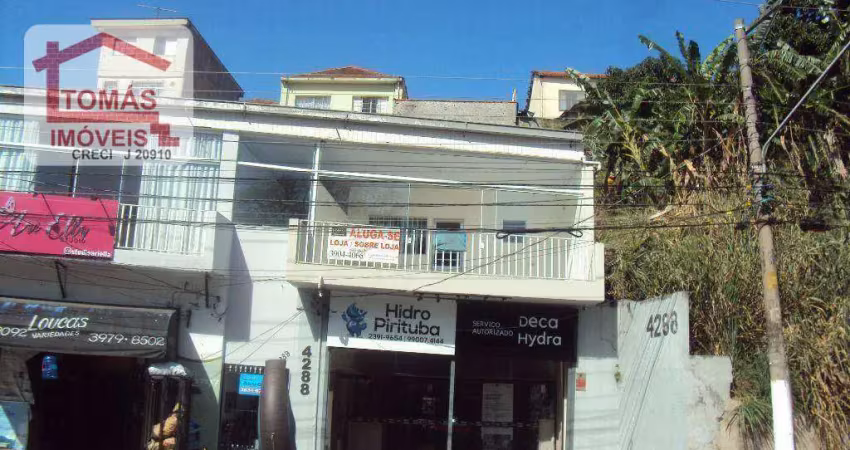 Sala para alugar, 75 m² por r$ 2.480,00/mês - pirituba - são paulo/sp