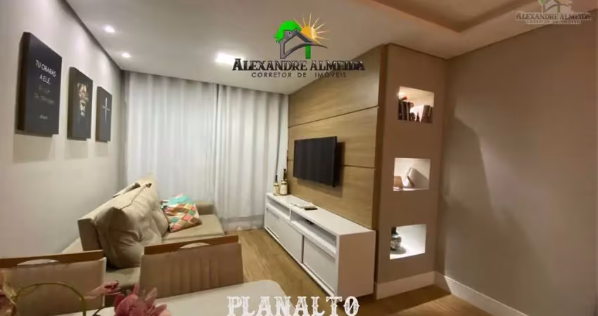 Lindo apartamento no bairro planalto 2/4 com planejados e elevador !!!