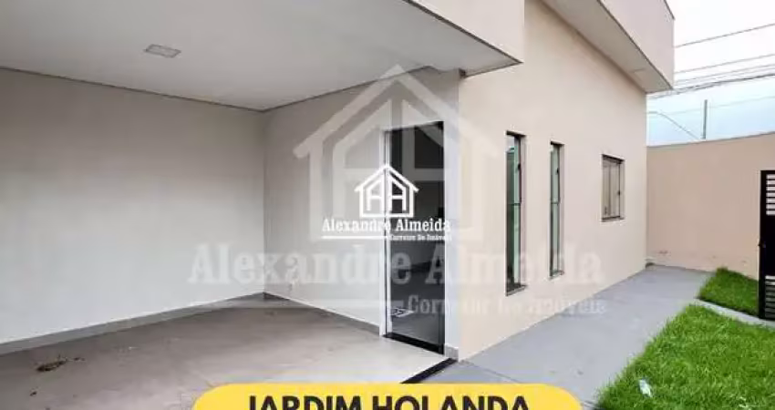 Casa com 3 quartos à venda no Jardim Holanda, Uberlândia 